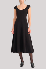 Staud - Charlotte Dress - BLACK