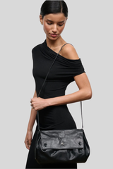 Staud - Cy Convertible Bag - BLACK