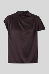 Staud - Davina Silk Top - EARTH