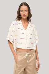 Staud - Daya Linen Top - POSARIVY