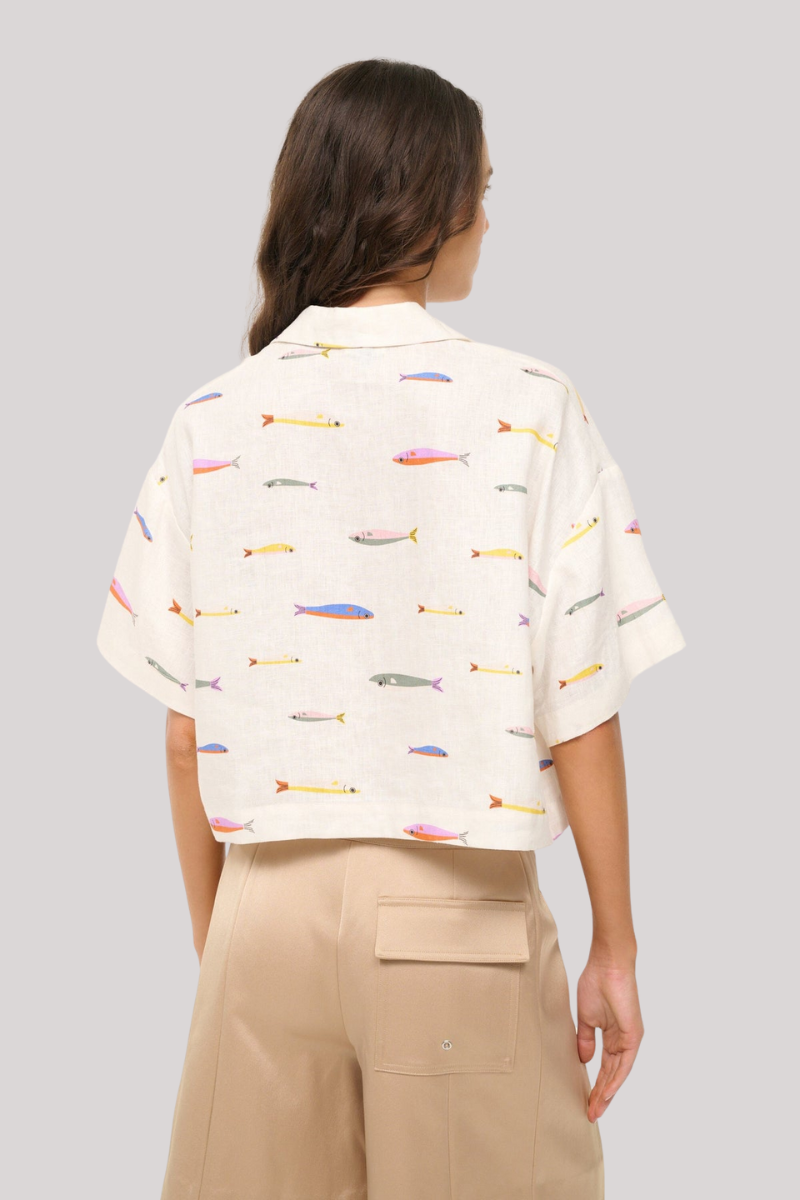 Staud - Daya Linen Top - POSARIVY