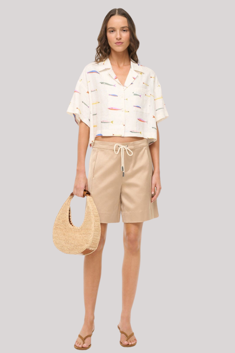 Staud - Daya Linen Top - POSARIVY