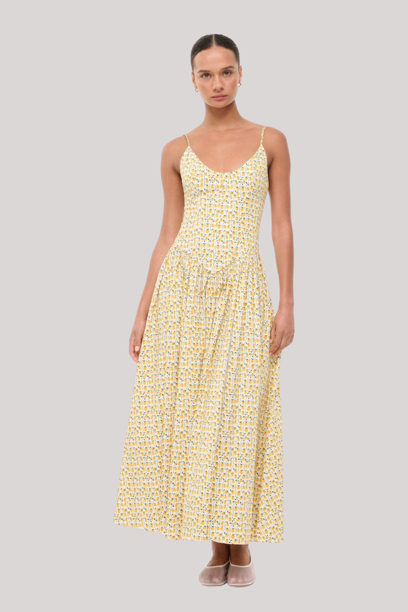 Staud - Dena Dress - OTVGOLDN