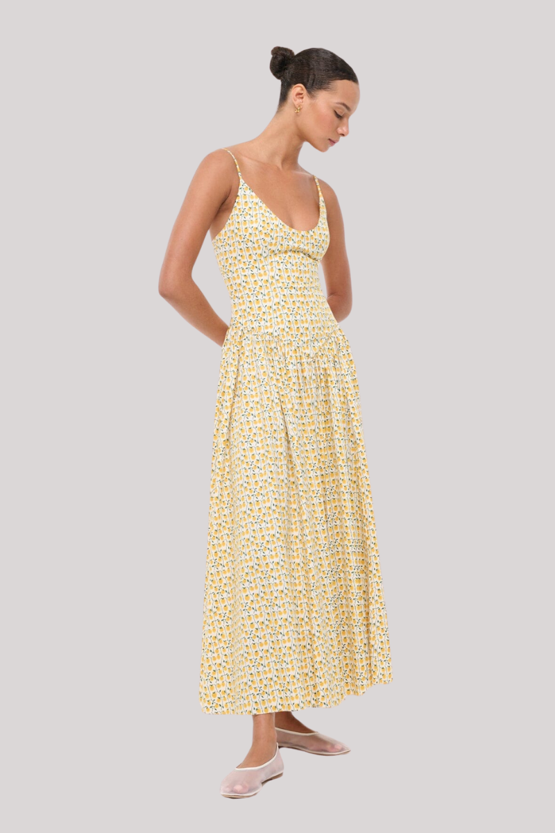 Staud - Dena Dress - OTVGOLDN