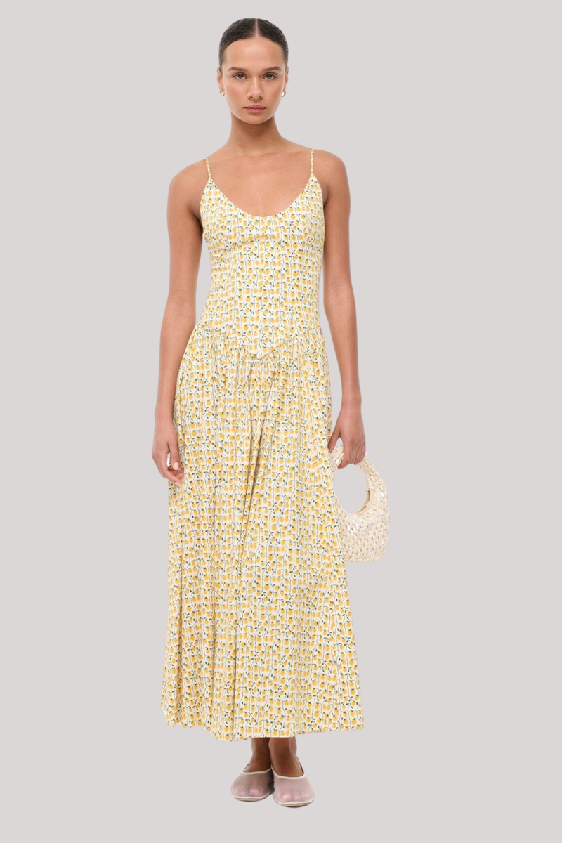 Staud - Dena Dress - OTVGOLDN
