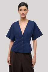 Staud - Elle Top - NAVY