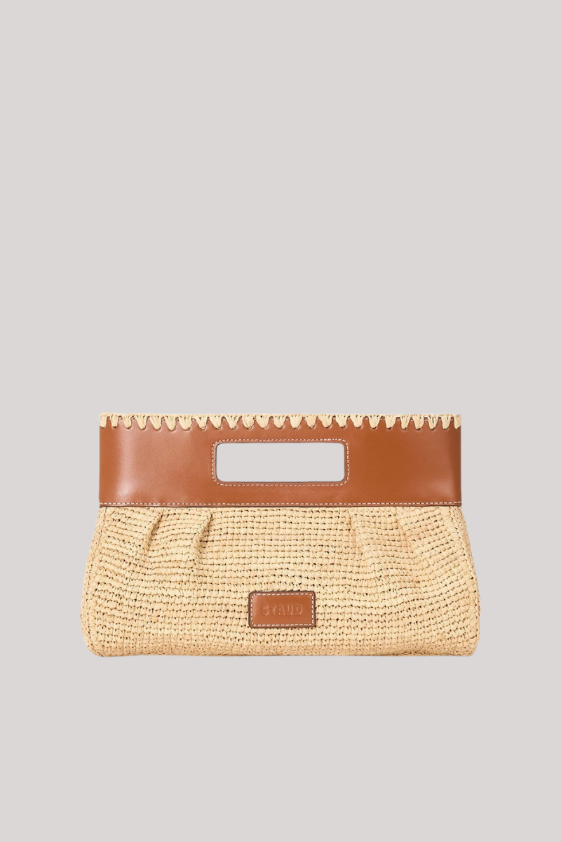 Staud - Lena Clutch  - NATURTAN