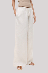 Staud - Mateo Linen Pant - NATURAL