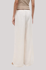 Staud - Mateo Linen Pant - NATURAL