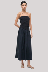 Staud - Nia Dress - BLACK