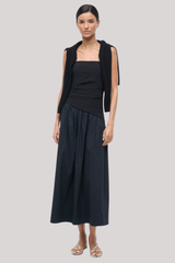 Staud - Nia Dress - BLACK