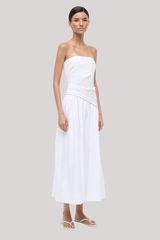 Staud - Nia Dress - WHITE