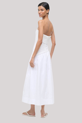 Staud - Nia Dress - WHITE