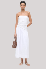 Staud - Nia Dress - WHITE