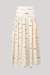 Staud -  Procida Linen Skirt - POSARIVY