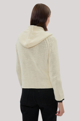 Still Here - Bear Zip Up - STONE