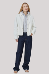 Still Here - Coach Jacket - MILK