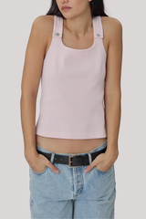 Still Here - Snap Tank - PINK