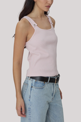 Still Here - Snap Tank - PINK