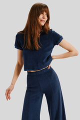 Suzie Kondi - Carpi Tee - NAVY