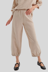Suzie Kondi - Delos Pants - NATURAL