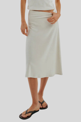 Suzie Kondi - Sienna Midi Skirt - IVORY