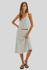 Suzie Kondi - Sienna Midi Skirt - IVORY
