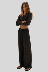 Suzie Kondi - Zephyra Flare Pants - TRUFFLE