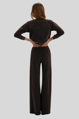 Suzie Kondi - Zephyra Flare Pants - TRUFFLE