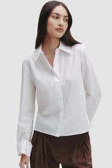 TWP - Button Me Up Shirt - WHITE