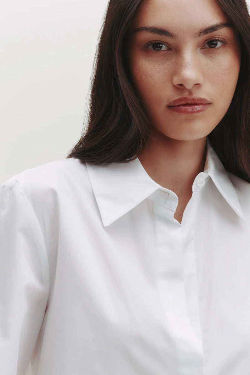 TWP - Button Me Up Shirt - WHITE