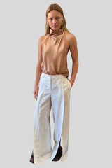 TWP - Flowy Halter Top - BRUSH
