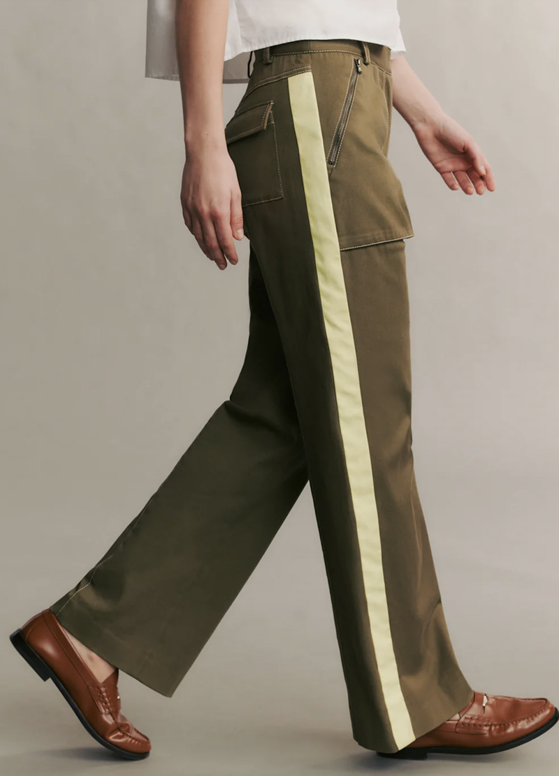 TWP - Isa Cargo Pant - DRKOLIVE