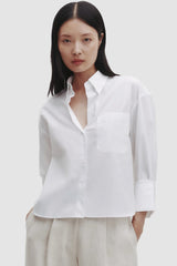 TWP - J.D. Shirt - WHITE