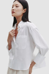 TWP - J.D. Shirt - WHITE