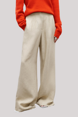 TWP - Mini Pleat Trouser - SAFARI