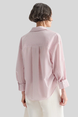 TWP - Newest Earl Shirt - WHITERED
