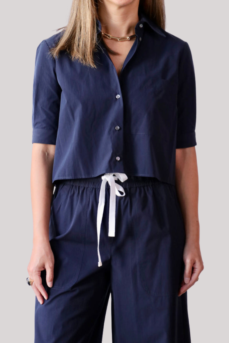 TWP - Short Lived Shirt - MIDNIGHT