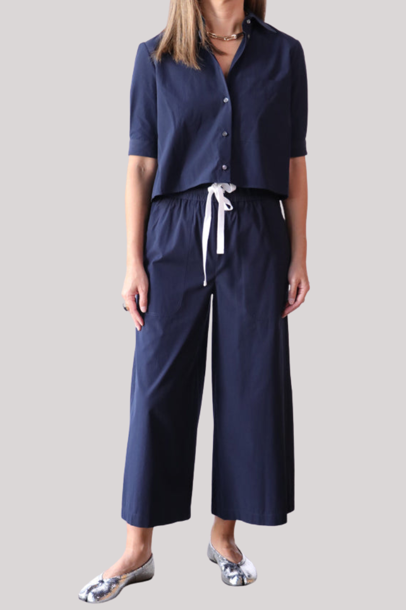 TWP - Short Lived Shirt - MIDNIGHT
