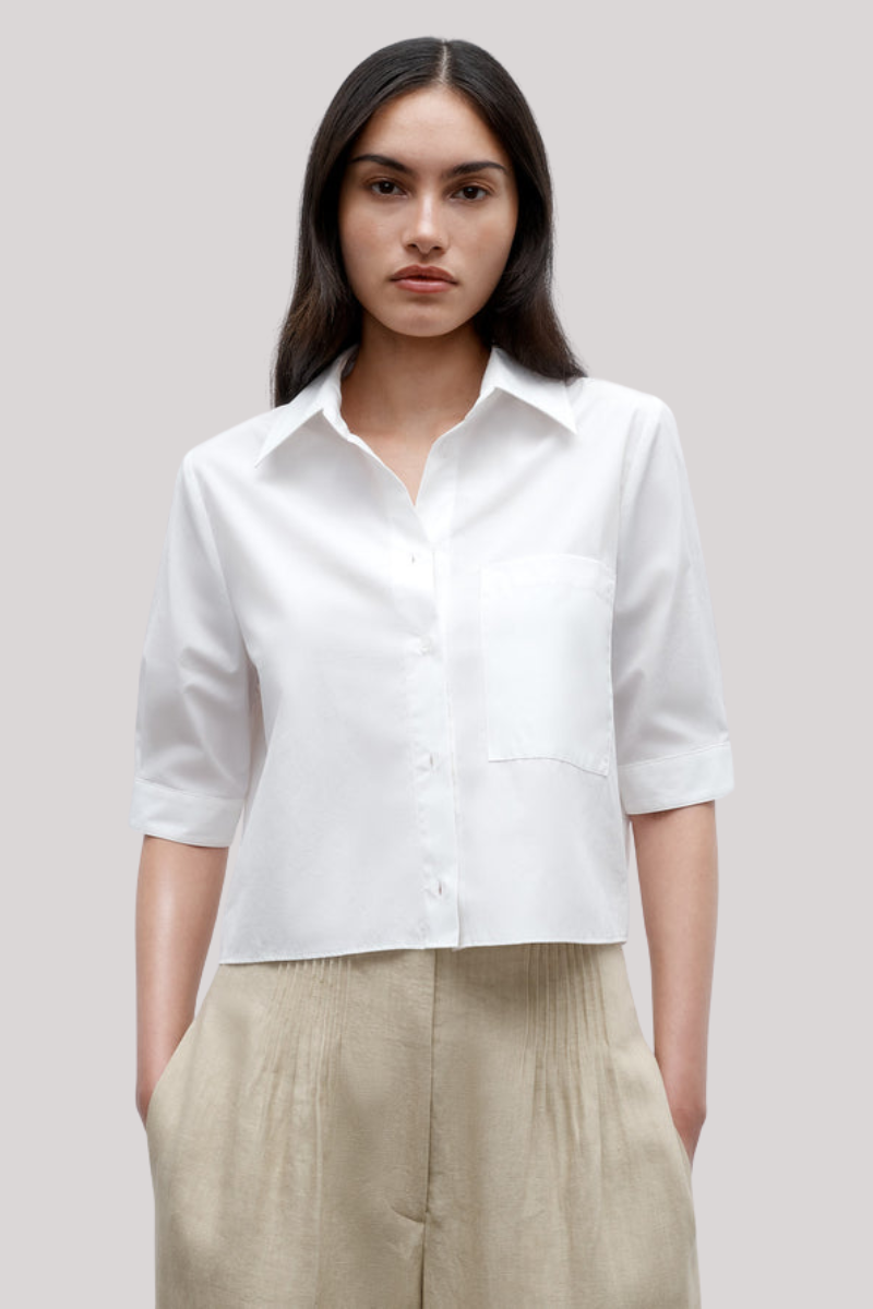 TWP - Short Lived Shirt - WHITE