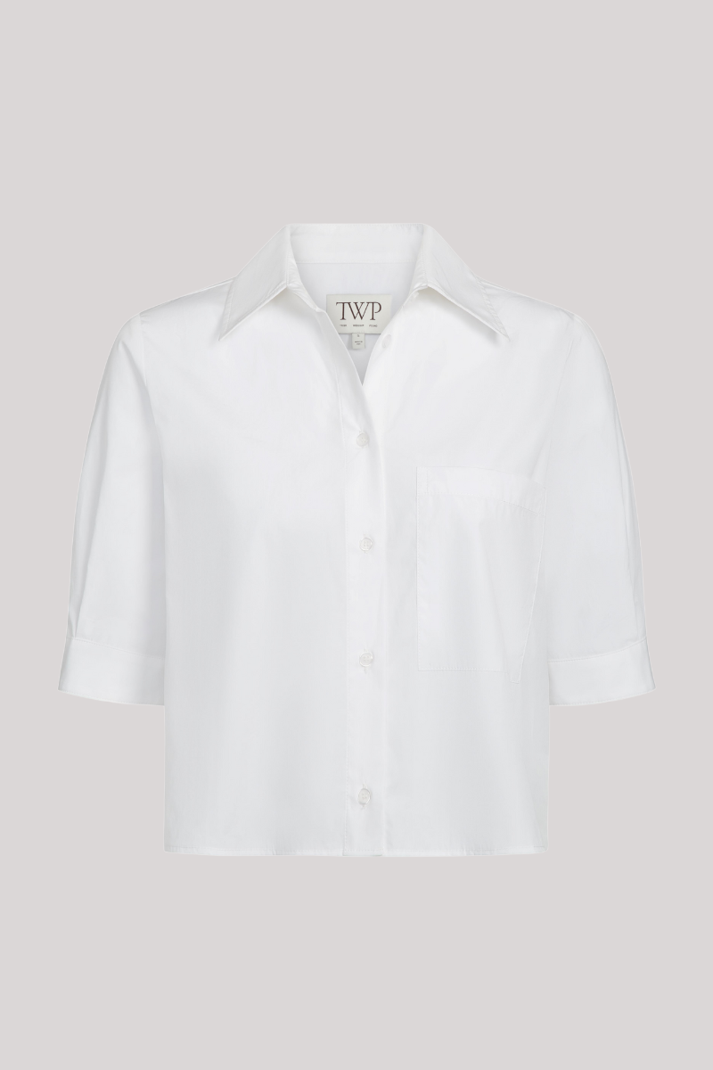 TWP - Short Lived Shirt - WHITE