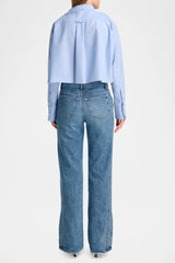 TWP - Tangled Up Straight-Leg Jeans - VINTAGEW