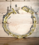 Tat2 - Rico Thin Chain Bracelet 7.5" - GOLD