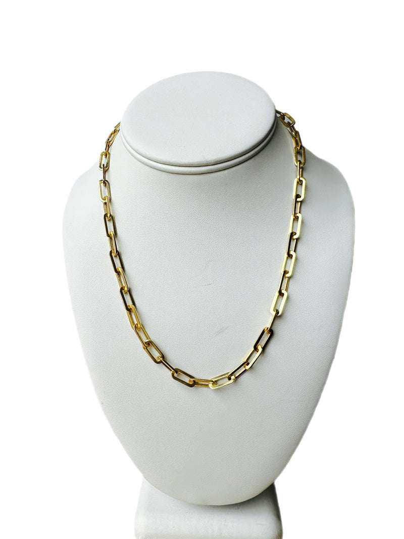 Tat2 - Rico Thin Chain Necklace - GOLD