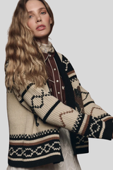 The Great - The Bear Lodge Cardigan - BLACK
