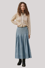 The Great - The Crochet Cardigan - NATURAL