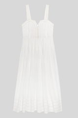 The Great - The Day Break Dress - WHITE