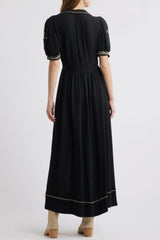 The Great - The Elysian Dress - BLACK
