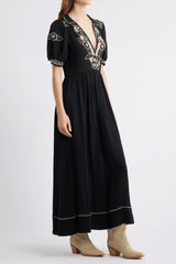 The Great - The Elysian Dress - BLACK