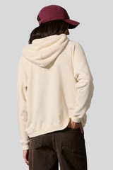 The Great - The Fleece Pullover Hoodie - WASHWHT
